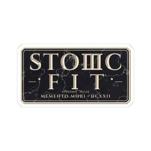 Black Marble Tablet STOiiiC FiT Sticker